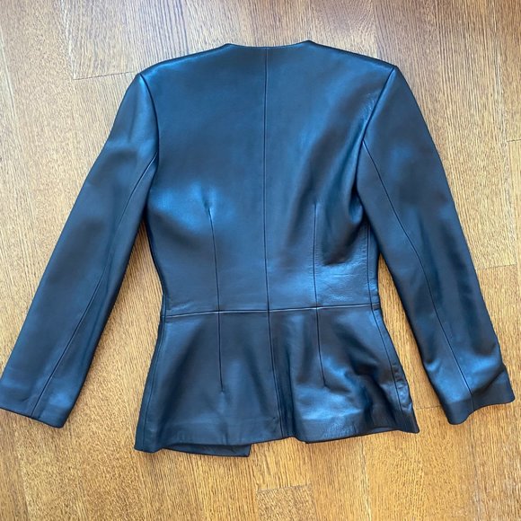 ANINE BING EVENING LEATHER BLAZER | SIZE XS - Picture 12 of 12